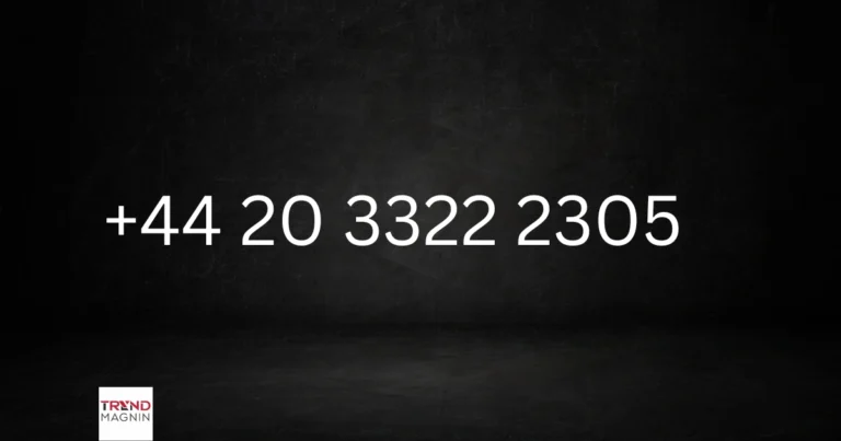 44-20-3322-2305